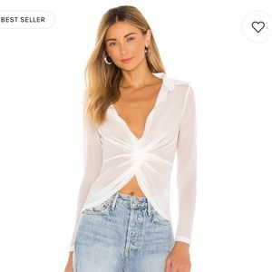 Superdown “Deja Twist Front Top”